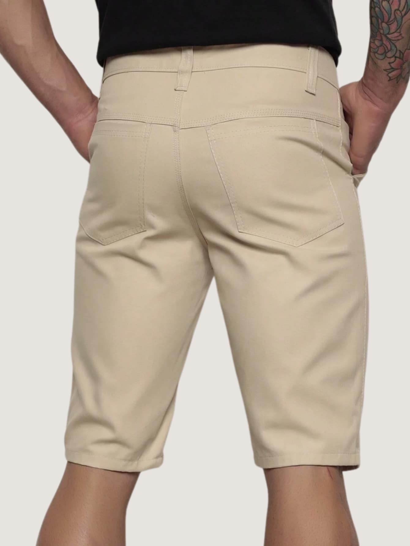 Bermudas Masculino Jeans Sarja Leve