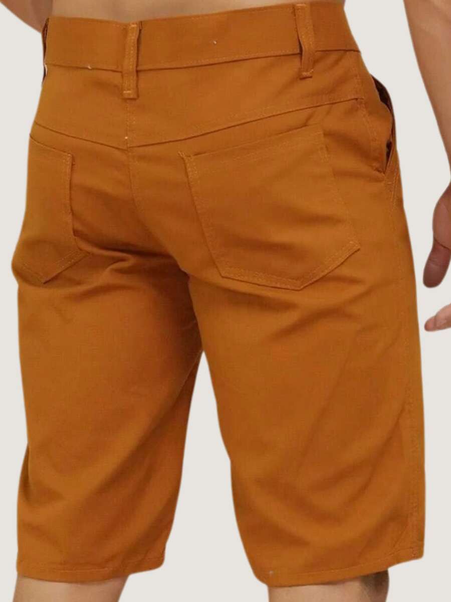 Bermudas Masculino Jeans Sarja Leve