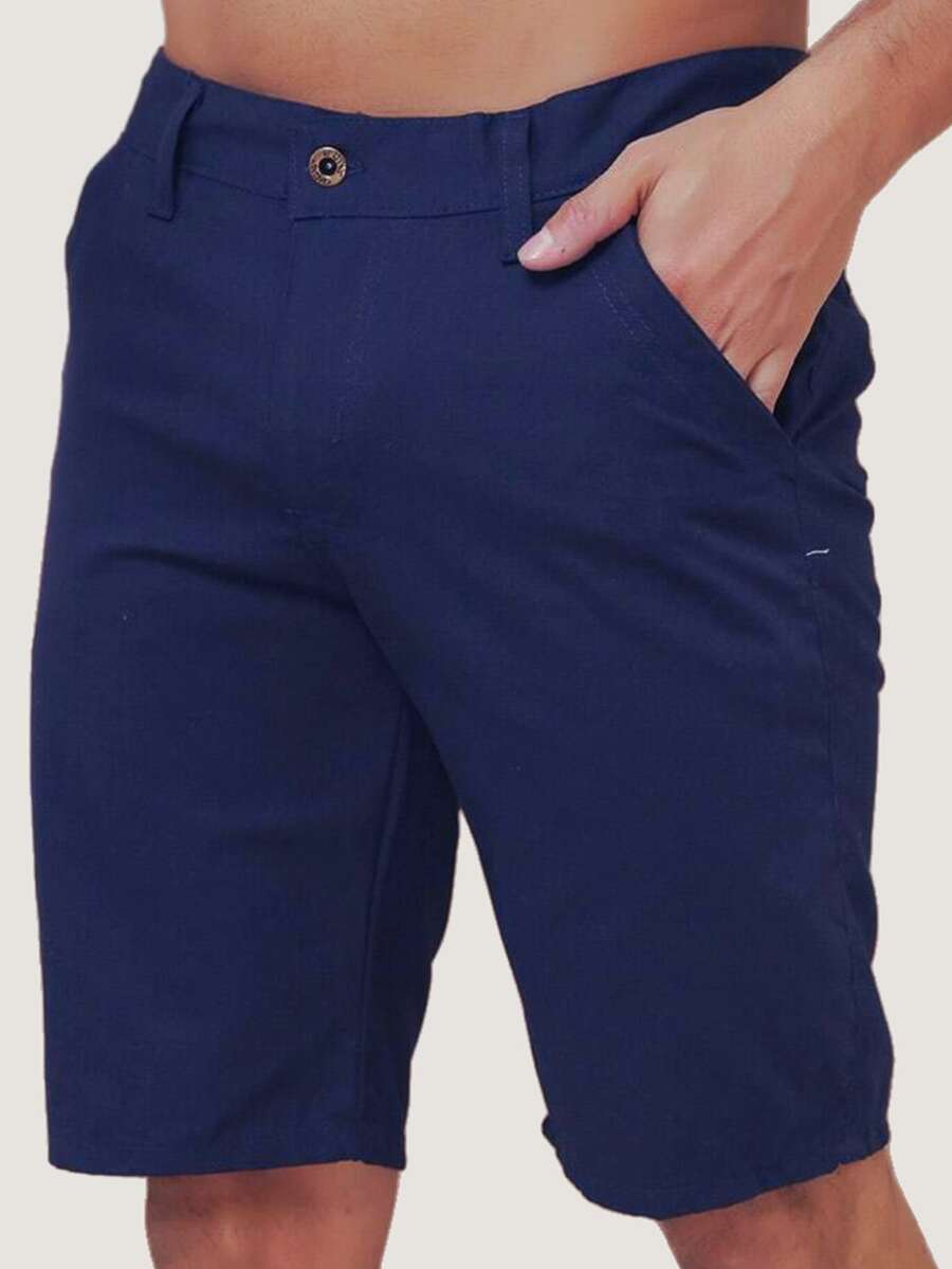 Bermudas Masculino Jeans Sarja Leve