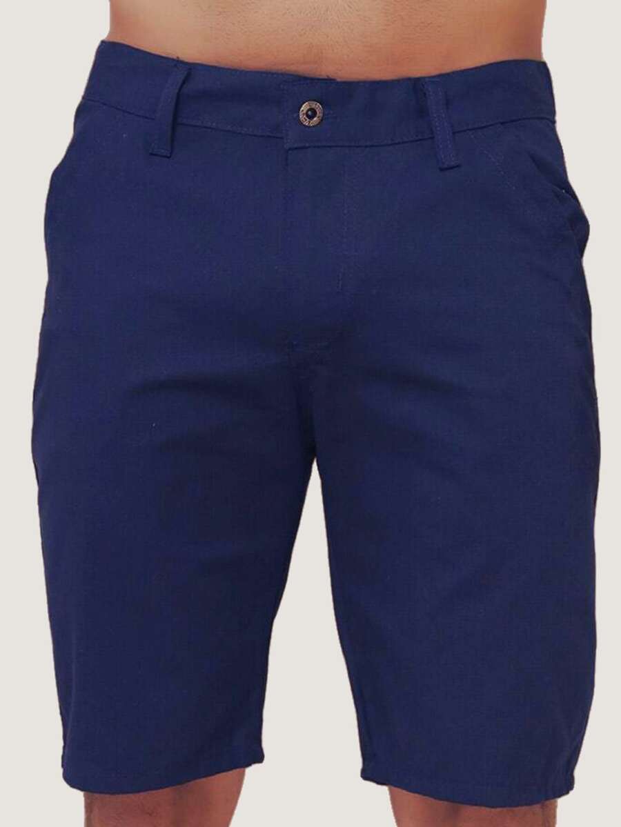 Bermudas Masculino Jeans Sarja Leve