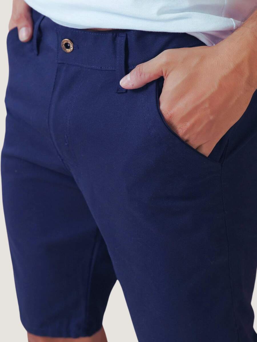 Bermudas Masculino Jeans Sarja Leve