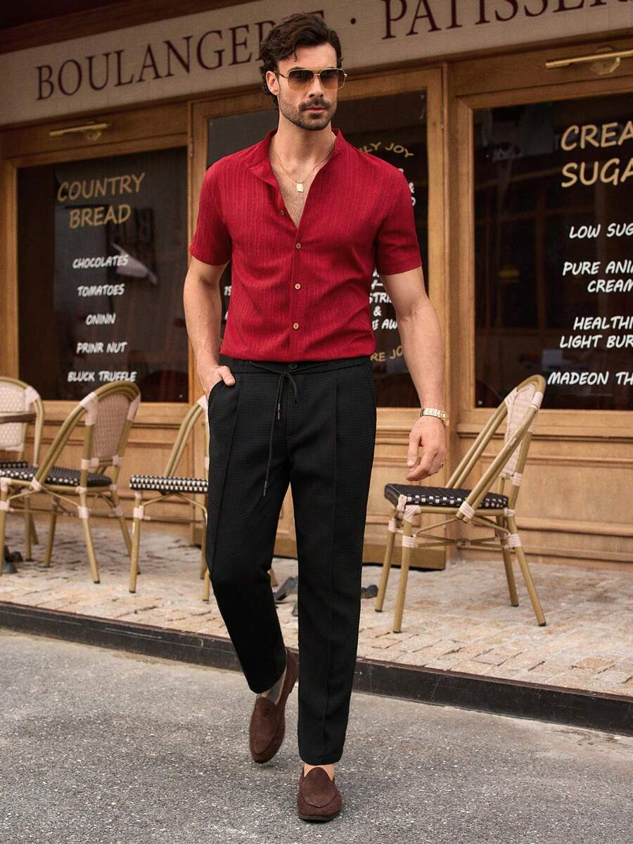 Camisa Masculina Manga Curta Guara