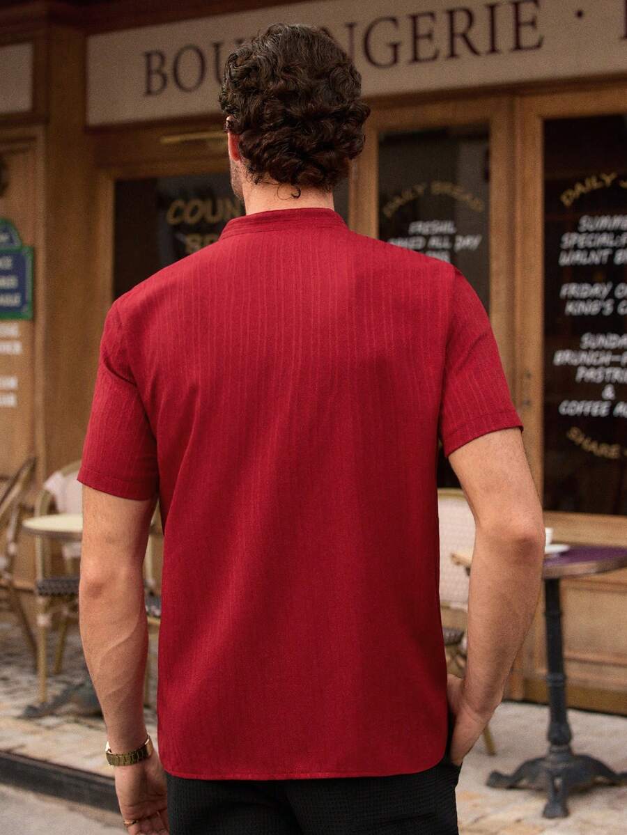 Camisa Masculina Manga Curta Guara