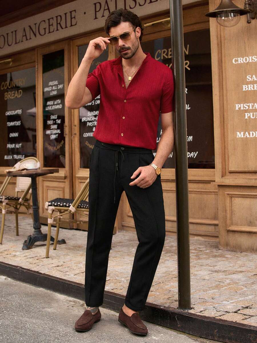 Camisa Masculina Manga Curta Guara